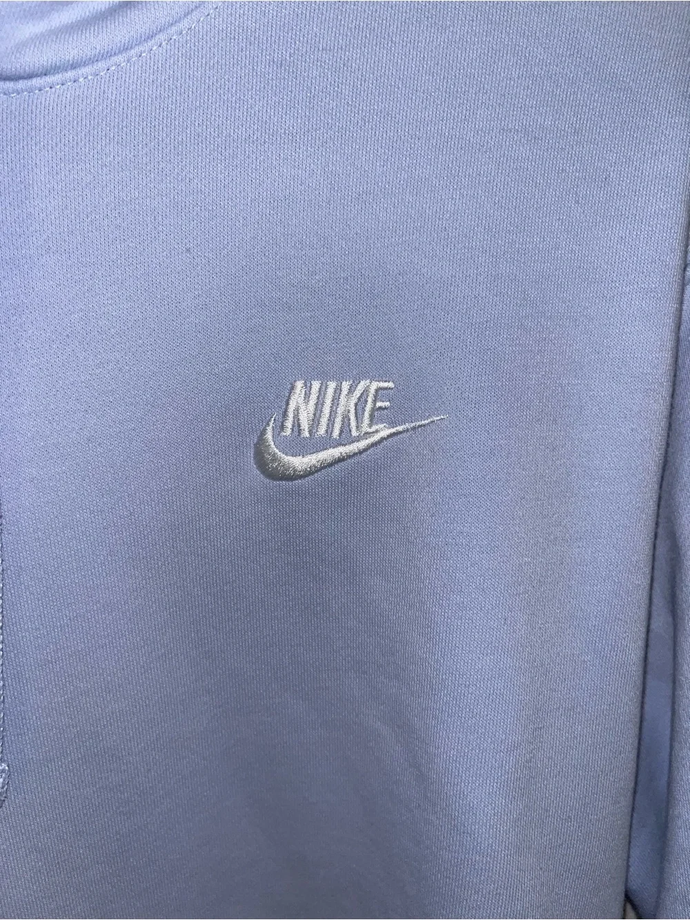 Nike Club Fleece Pullover Hoodie (Light Blue)
